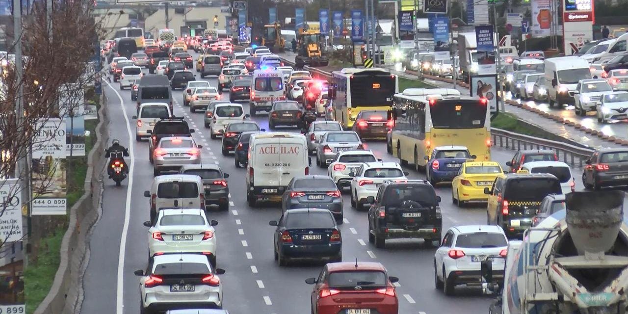 İstanbul'da Trafik Yoğunluğu %18 Seviyesinde