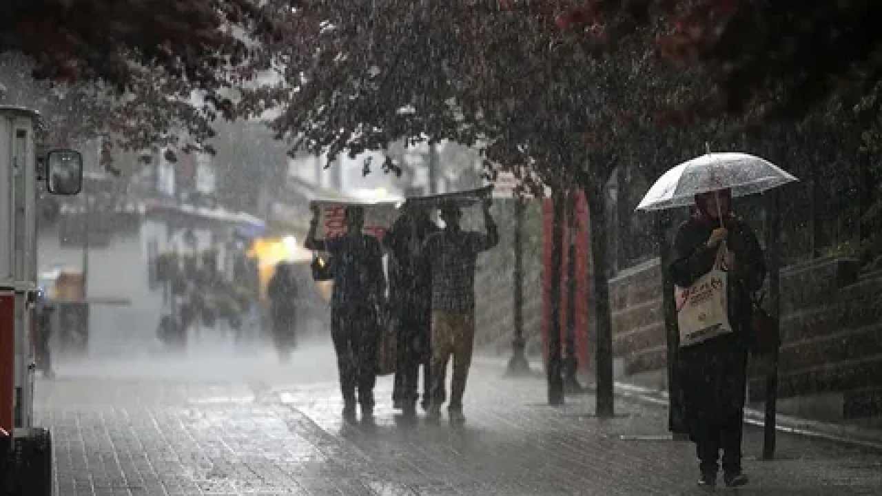 Meteoroloji uyardı: 17 ilde şiddetli yağış alarmı!