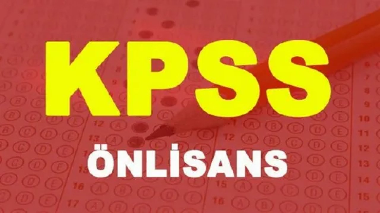 KPSS ön lisans tercih kılavuzu ne zaman yayınlanacak?